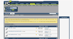 Desktop Screenshot of forums.pcper.com